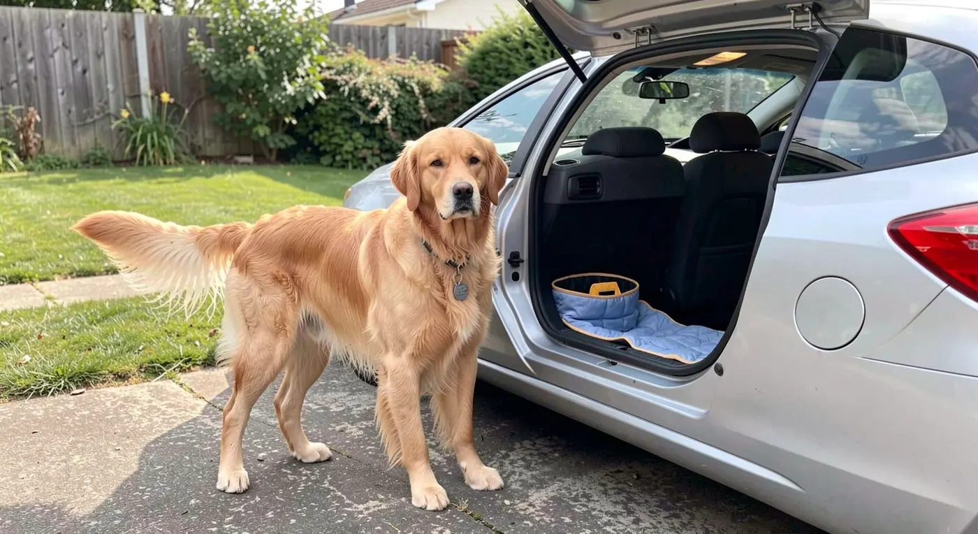 Chien en voiture : comment éviter les griffures sur le coffre, la portière et le seuil
