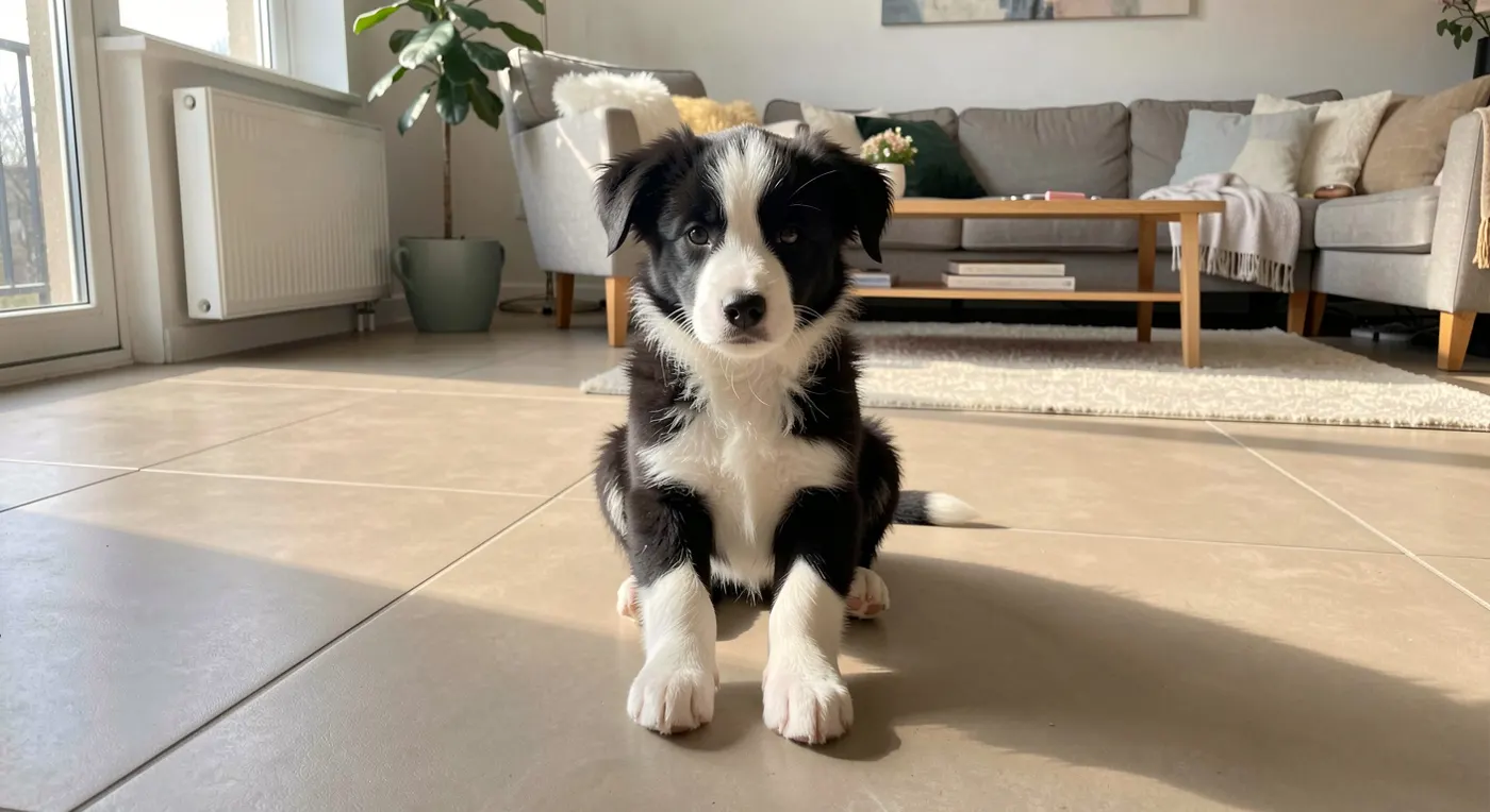 Quel sol choisir quand on a un chiot ou un chaton : carrelage, parquet ou vinyle ?